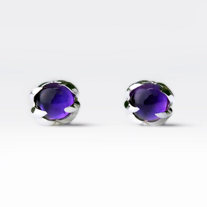 Amethyst Sprout Earrings