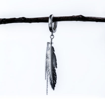 Dangle Feather Earring