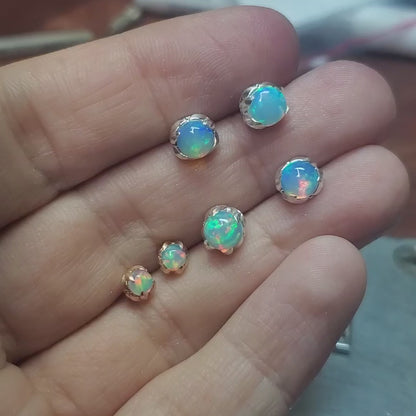Opal Sprout Earrings